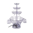 thumbnail image 3 of 3 Tier Party Fountain with 5 Reusable Cups Decor for Birthday Champagne Gloria fuente de fiesta, 3 of 9