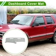 thumbnail image 2 of Cubierta del tablero Unique Bargains para Chevrolet S10 Blazer 1986-1993, cubierta del tablero del automóvil interior antideslizante/antipolvo de franela gris 1 pieza, 2 of 7
