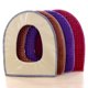 thumbnail image 5 of cubierta de asiento de inodoro, almohadillas de asiento de inodoro con cremallera de terciopelo de diamante, lavables y cómodas, 4 colores / púrpura / Afortunado Sencillez, 5 of 5