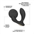 thumbnail image 3 of LELO HUGO 2 Remote Prostate Massager 8 Settings with Wireless Remote for Men, Black, 3 of 7