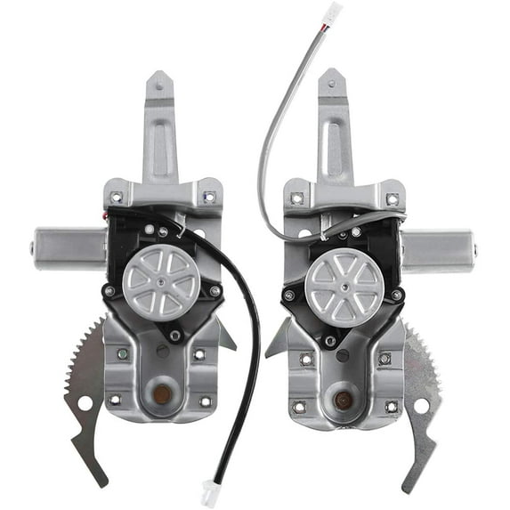 A-Premium Power Window Regulator with Motor Replacement for Mazda Protege Protege5 1999-2003 Rear Side 2-PC