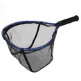 thumbnail image 3 of Bolsa de red de pesca, aleación de aluminio, señuelo Diddlenet portátil, Brailer de mano pequeña (azul), 3 of 8