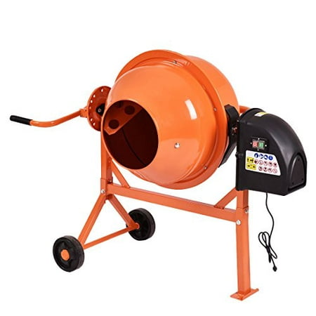 GHP 63-Liters Capacity 220W Motor Portable Electric Steel Concrete Cement