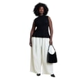thumbnail image 3 of ELOQUII Women's Plus Size Mockneck Peplum Sweater, 3 of 3