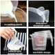 thumbnail image 3 of Juego de 3 tazas medidoras Advancent cocina plástico transparente, 3 of 6