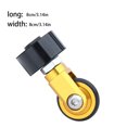 thumbnail image 3 of Soidarity Tija de sillín de bicicleta de montaña tubo de ciclismo resistente profesional Compatible 33,9mm * 580mm poste de asiento de bicicleta de alta Ciclismo Oro Soidarity OD023851-06, 3 of 6