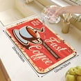 thumbnail image 2 of Coffee Dish Drying Mats for Kitchen Counter Absorbent Fast Dry Dish Drainer Rack Mats for Dishes Utensils Pot and Pan, Kitchen Accessories 20"x12", 2 of 7