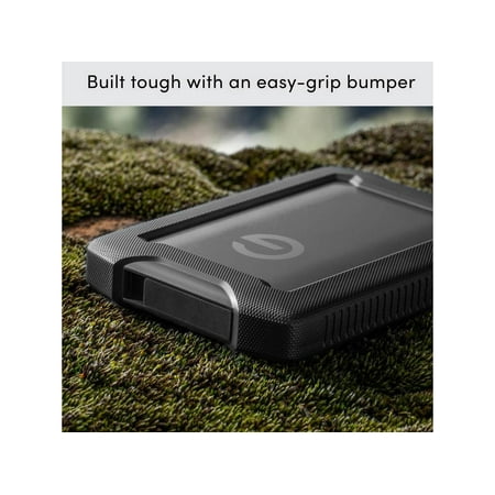SanDisk Professional - G-DRIVE ArmorATD 2TB External USB-C Portable Hard Drive - Black