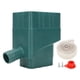 thumbnail image 1 of Sistema de recolección de agua de lluvia Sistema de conector desviador de agua de bajante estándar con manguera de 40 pulgadas para jardín de césped Verde, 1 of 13