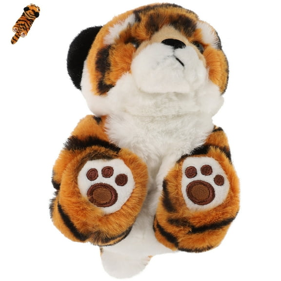 KHBUAB Plush Animal Slap Bracelets for Kids Party Favors Assorted Color Safe and Comfortable to Wear