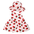 thumbnail image 4 of WORGEOUS 1 juego de vestido de niña vestido sin mangas de fresa., 4 of 9