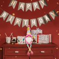 thumbnail image 2 of Molumo Birthday Gifts for Women, Mom, Girls, Grandma - Happy Birthday Gnome Decorations for Party, Table - Birthday Plush Gnomes Couple - Birthday Decor (Pink), 2 of 9
