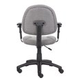 thumbnail image 5 of Boss Office Products DX Chaise de Bureau Posture avec Accoudoirs Réglables, Gris, 5 of 5