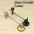 thumbnail image 2 of Cortador de vidrio circular de alta resistencia, escala transparente ajustable de 6 a 40 cm, tipo brújula, herramienta para cortar vidrio con potente ventosa., 2 of 11