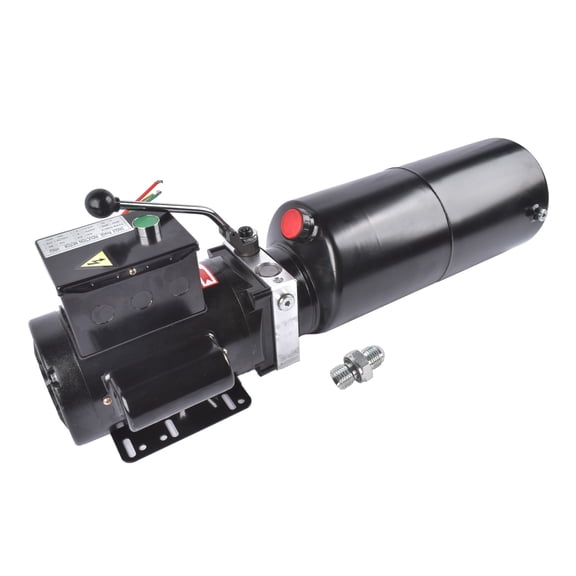 Mustrod 2.64 Gal/10 QT Hydraulic Power Unit Car Auto Post Lift Pump 110V 2.2 KW 3400 RPM 2.1 CC/Rev 23 MPa