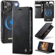 thumbnail image 1 of CaseMe Funda para Billetera for iPhone 17 Pro Compatible con Magsafe, 2 en 1 de Piel Sintética [Bloqueo RFID] Soporte para Tarjeta Abatible Cubierta Magnética Desmontable a Prueba de Golpes, 1 of 10
