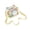 Yellow, variant on Large Capacity Satchel Transparent Anime Crossbody Bag For Outdoor Activity