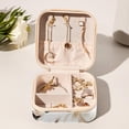 thumbnail image 6 of Horse Square Portable Jewelry Box Organizer for Rings, Earrings, Necklaces, Bracelets - Travel Must-Have for Girls and Women, 6 of 6