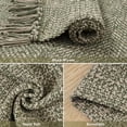 thumbnail image 2 of 3x5 Small Area Rugs, Machine Washable Natural/Green Rug Modern Braided Kitchen Rugs, Neutral Reversible Throw Carpet Farmhous Woven Rug for Entryway Indoor Nursery Mudroom Living Room, 2 of 8