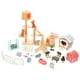 thumbnail image 1 of 1 juego de juguetes de simulación, juego de escena de gato de plástico, juego de figuras de gato de simulación, accesorios de casa de juego para niños pequeños, 1 of 7