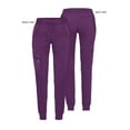 thumbnail image 5 of Adar Pro Scrubs For Women - Ultimate Yoga Jogger Scrub Pants - Tall, 5 of 7