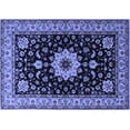 thumbnail image 1 of Ahgly Company Indoor Rectangle Persian Blue Traditional Area Rugs, 7' x 10', 1 of 4