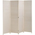 thumbnail image 1 of FDW Bamboo Room Divider Folding Privacy Screen 4 Panel 72 Inches High 17.7 Inches Wide for Living Room Bedroom Study, Natural, Natural, 1 of 7