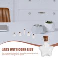 thumbnail image 6 of Baluue 48Set Small Clear Glass Bottles Transparent Design Decorative Scenes Party Planners, 6 of 8