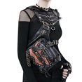thumbnail image 2 of Bolsos Retro De La Cintura De Los Hombros Steampunk PU De Cuero De Cuero De La Pierna De La Pierna Del Muslo Sunnimix Mochilas Steampunk, 2 of 8
