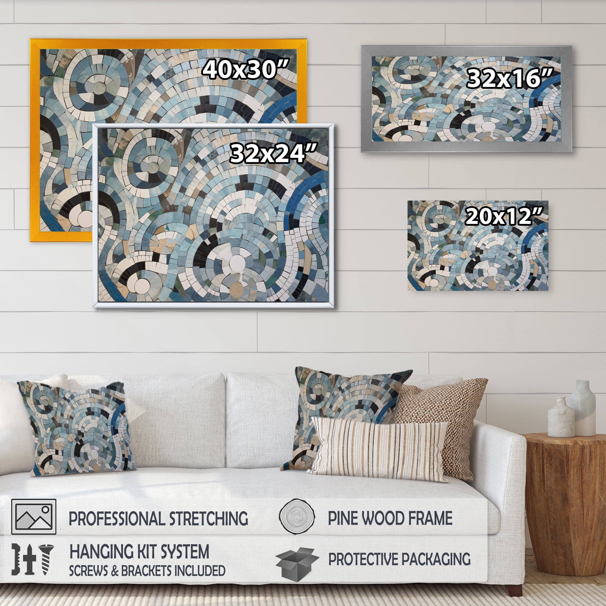 Boho large wall art sale
