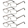 thumbnail image 6 of EFE Reading Glasses 4 Pack - Comfort Readers for Men, Anti-Eyestrain Eyeglasses, 6 of 6