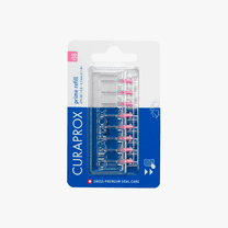 Curaprox CPS 08 Prime Refill Interdental Brushes, Pink, Gentle Cleaning of Tight Gaps, for Adults, 8 Count