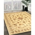 thumbnail image 2 of Ahgly Company Indoor Square Traditional Mustard Yellow Persian Area Rugs, 5' Square, 2 of 6