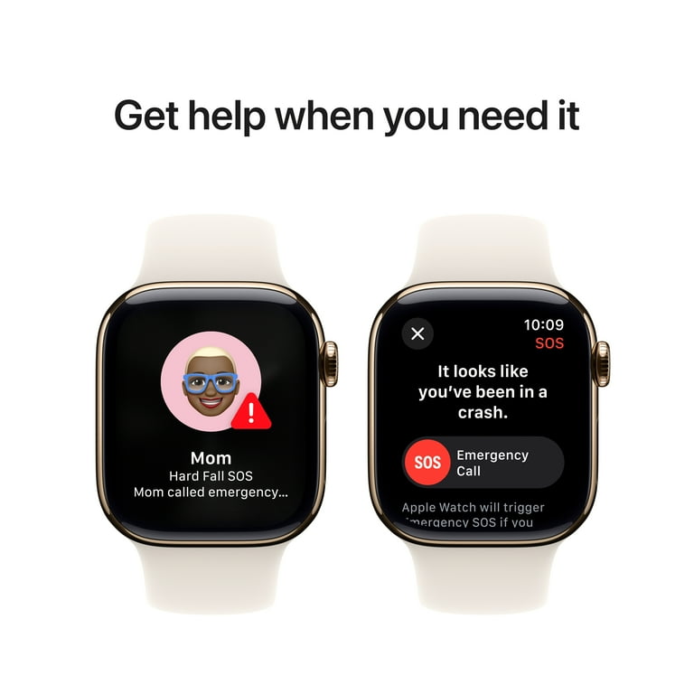 Apple Watch Series 10 GPS + Cellular 42mm Gold Titanium Case Apple Watch Series 10 GPS + Cellular 42mm Gold Titanium Case
