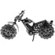 thumbnail image 2 of Metal Motorcycle Model Handcraft Vintage Motorcycle Model Motorcycle Sculpture Collectible For Men (20x13cm), 2 of 5