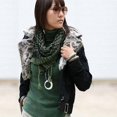 thumbnail image 1 of Arab Shemagh Keffiyeh Army Tactical Palestine Scarf Shawl Kafiya Wrap, 1 of 5