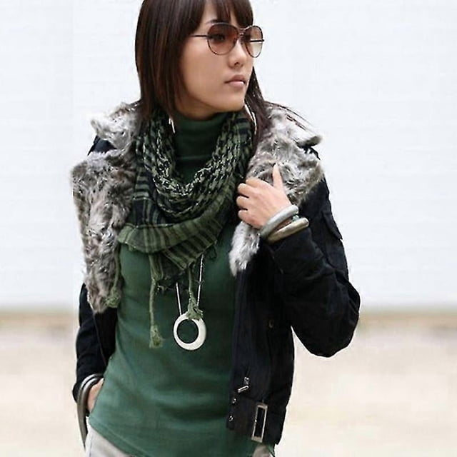 Arab Shemagh Keffiyeh Army Tactical Palestine Scarf Shawl Kafiya Wrap