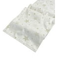 thumbnail image 5 of Fennco Styles Holiday Embroidered Metallic Star Table Runner 16" W x 54" W - Ivory Woven Table Cover for Home Décor, Banquet, Family Gathering, Christmas, Special Occasion, 5 of 5
