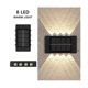 thumbnail image 3 of 4pack Solar Wall Lights Outdoor Waterproof Led Solar Lamp Up And Down Luminous Lighting For Garden, 3 of 5