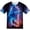 Blue, variant on RTKFRFLM Boys 3D Wolf T-Shirt Cool Wildlife Animal Graphic Loose Fit Crewneck Short Sleeve Summer Active Tee 2-13Y