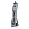 thumbnail image 1 of supresor de picos commercial electric metálico 6 contactos 700 j cable 2.44 m, 1 of 3