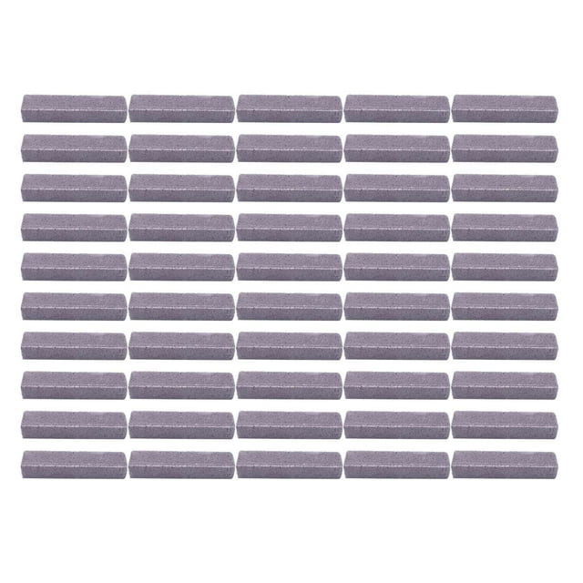 50 Piezas Palitos de Piedra Pómez Estropajo de Piedra Pómez para Limpiar Limpiador de Barra de Piedra Pómez Gris