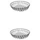 thumbnail image 2 of Yuarrent Cesta de almacenamiento, contenedor, contenedor antiadherente de acero inoxidable, filtro de resistencia al calor para cocinar patatas Largo 2Conjunto, 2 of 6