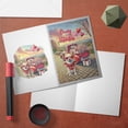 thumbnail image 3 of Be My Valentine's Chihuahua Truck Full of Love Flower Balloon 5x7in Folded Greeting Card Dog Lover Gifts Idea Single Note Card with Envelope - 02029, 3 of 5
