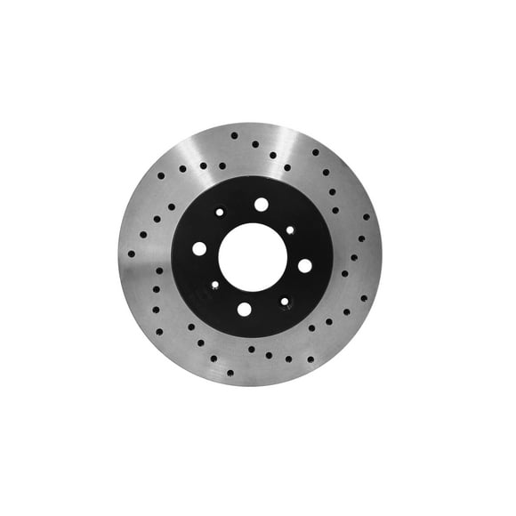 [Plaquettes en céramique pour rotors de frein avant percés] Fit 01-04 Kia Spectra 1.8L