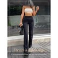 thumbnail image 4 of Women's Fashionable High-Waisted Flared Pants, Multiple Colors Available, 4 of 4