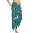 thumbnail image 6 of Salouo Dachshund Dog Print Women's Pajama Pants Casual Loose Sweatpants PJs Flowy Pants Drawstring Palazzo for Women Wide Leg Pants Lounge Pajama -XX-Large, 6 of 8