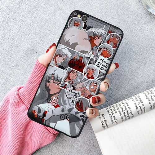 Realme 7i 2 A5 3 Pro 5i 5s 5 Q 6 6i 7 DW9 Anime Inuyasha Funda Para Teléfono