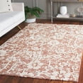 thumbnail image 2 of SAFAVIEH Glamour Braylon Abstract Area Rug, Rust/Ivory, 6' x 9', 2 of 8