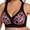 Black, variant on MVRLSH Sports Jelly Bras for Women Front Closure Wireless Camisole Plus Size Comfort Underwear Strapless Bra